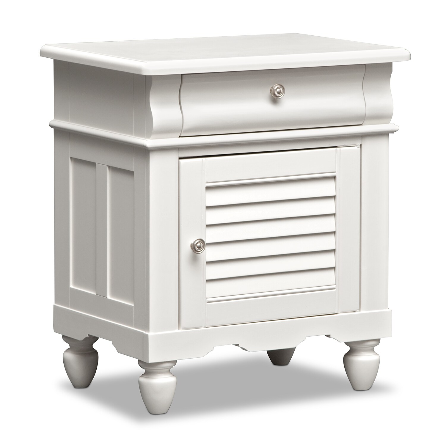Seaside Nightstand White Value City Furniture