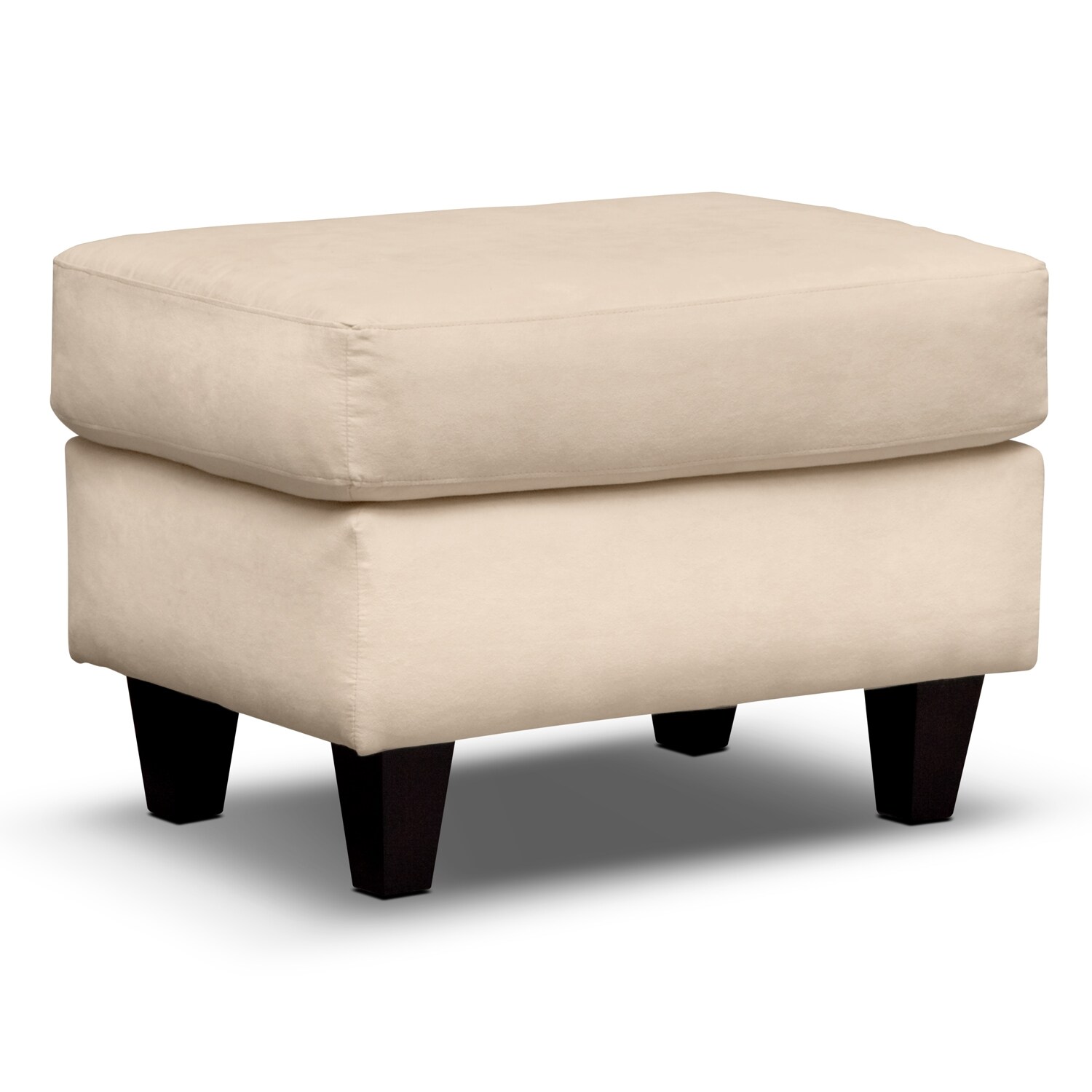 West Village Ottoman - Cream Value City Furniture Hover to zoom - West Village Ottoman - Cream Value City Furniture