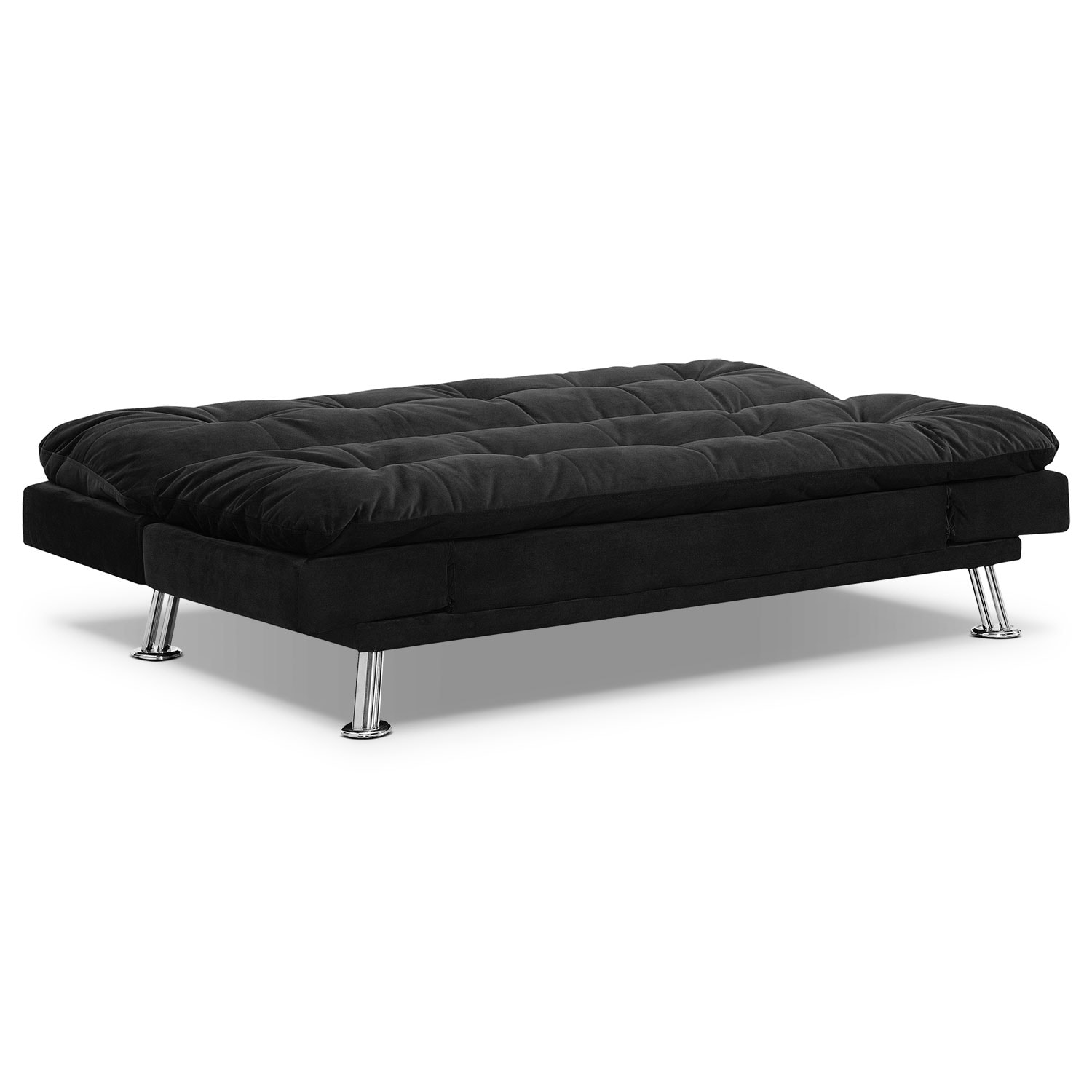 Waltz Futon Sofa Bed Black