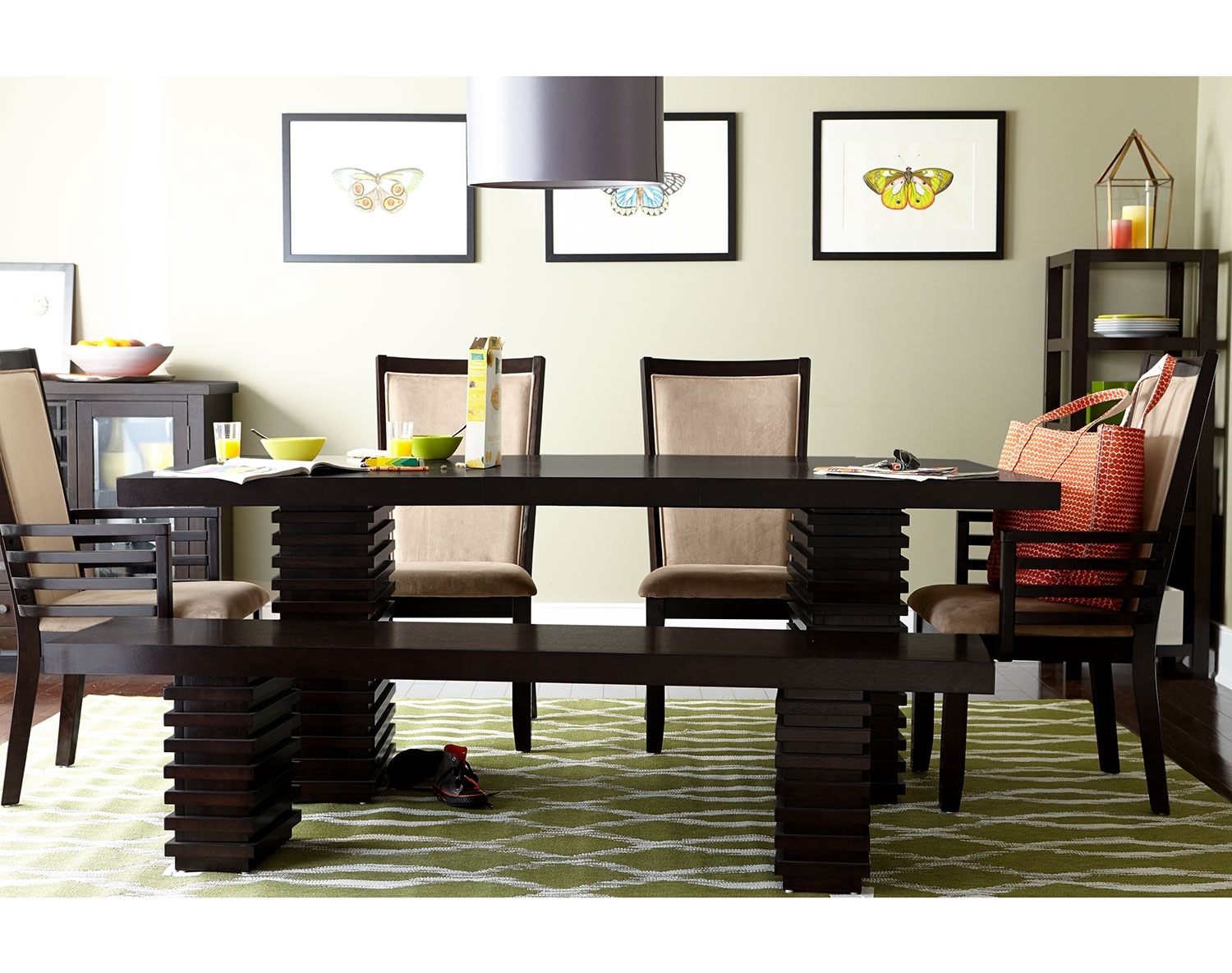 The Paragon Collection - Merlot and Camel | Value City Furniture The Paragon Collection - Merlot and Camel | Value City Furniture