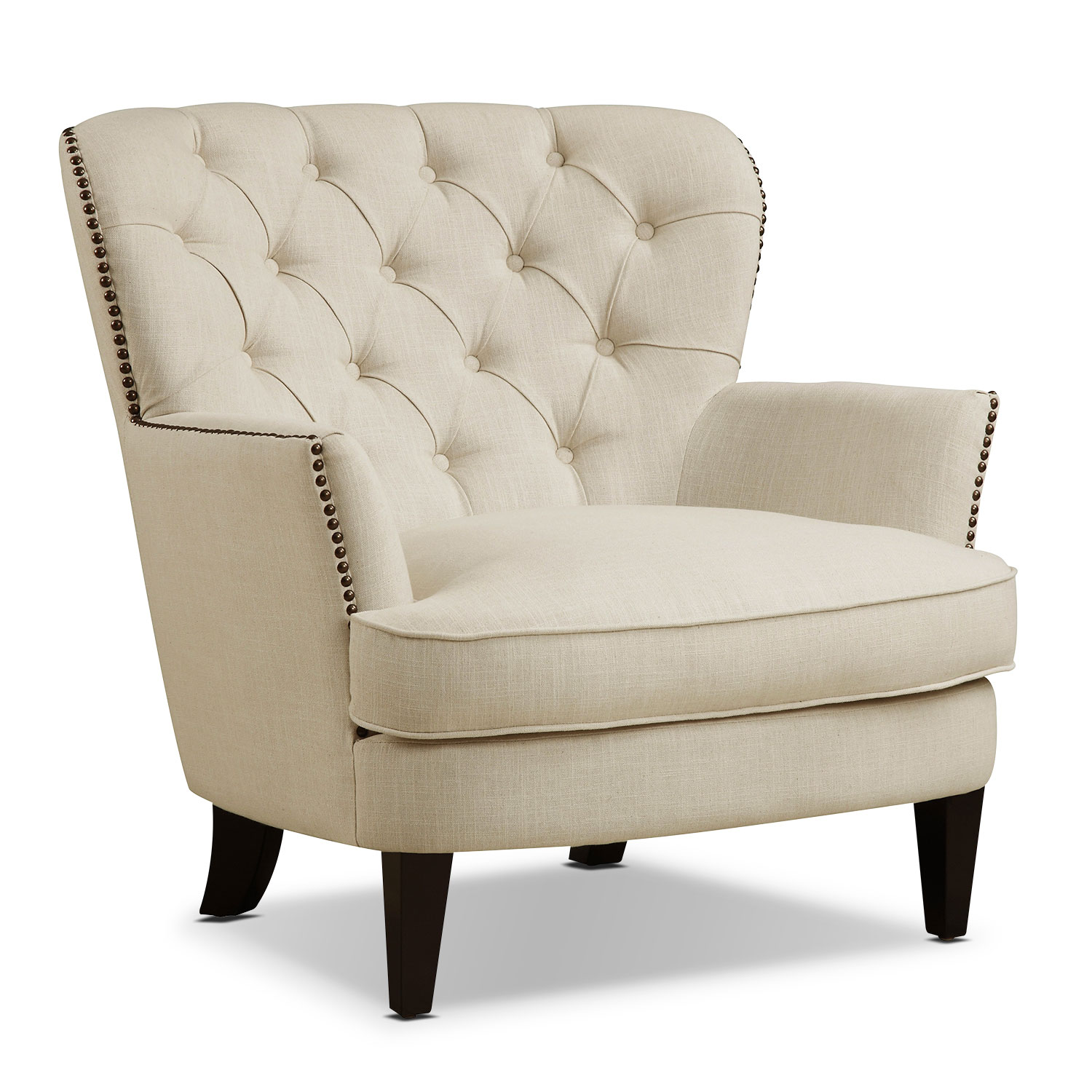 Bayfield Accent Chair - Beige | Value City Furniture