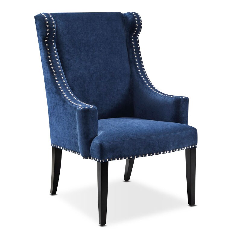 Delshire Accent Chair - Blue | Value City Furniture