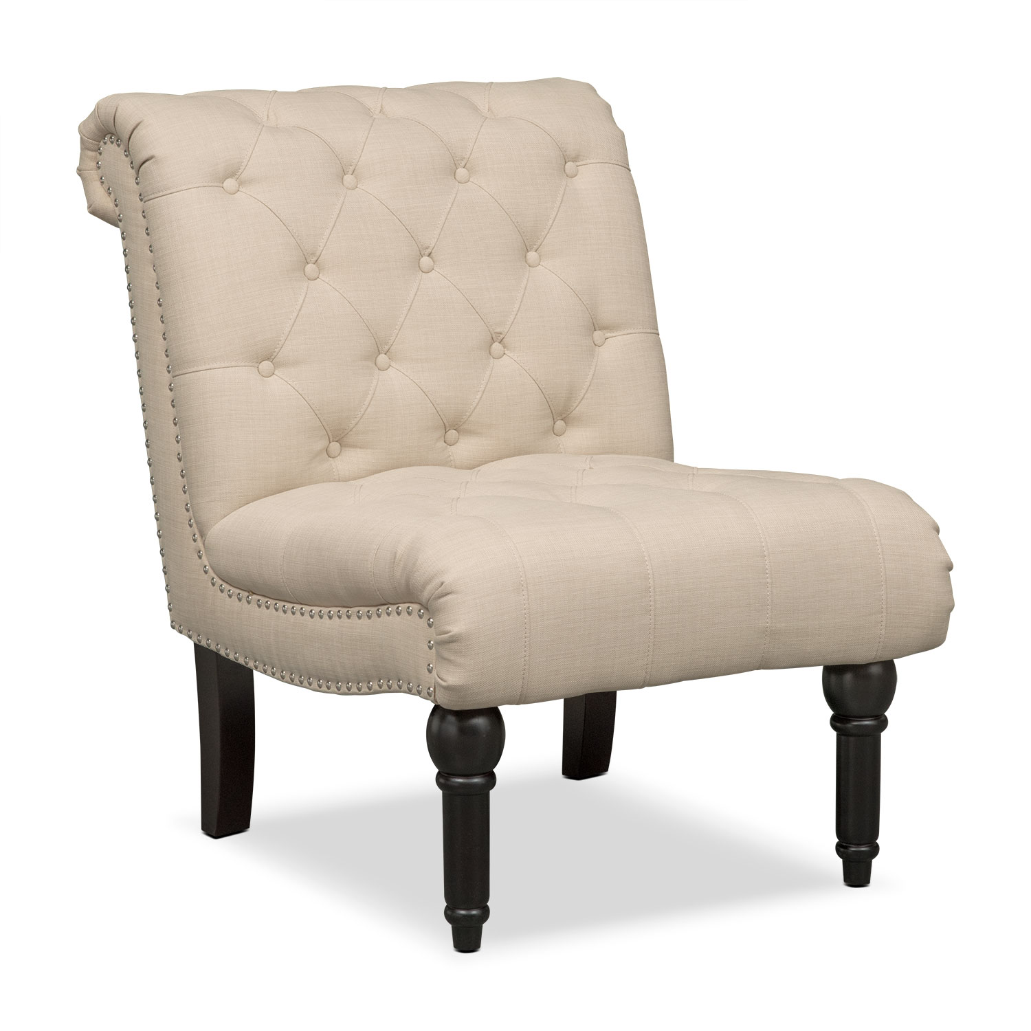Marisol Sofa and Armless Chair - Beige | Value City Furniture
