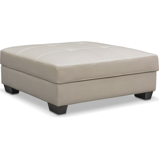 Santana Storage Ottoman - Ivory Value City Furniture Living Room Furniture - Santana Storage Ottoman - Ivory - Santana Storage Ottoman - Ivory Value City Furniture