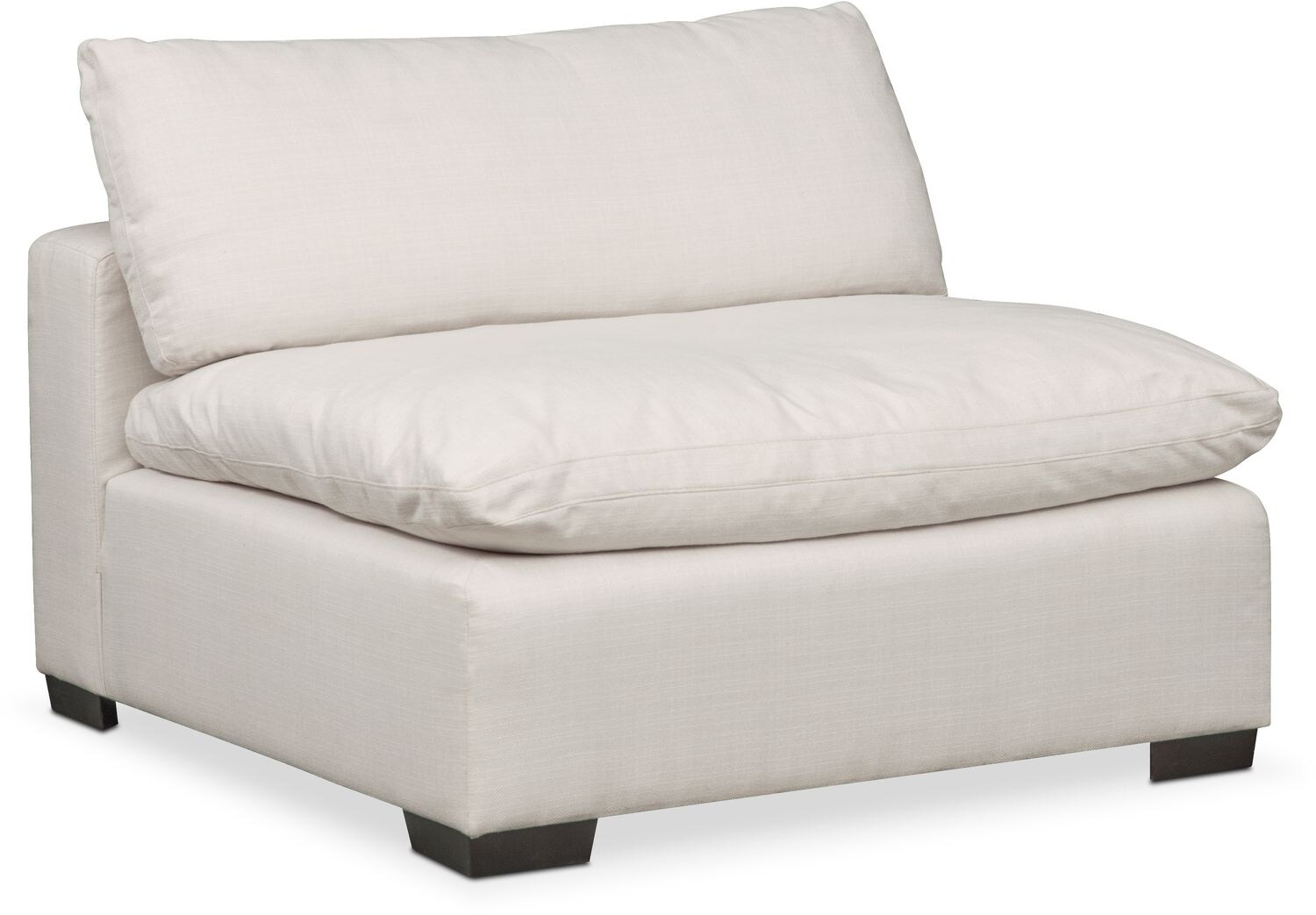 The Plush Sectional Collection Ivory Value City Furniture