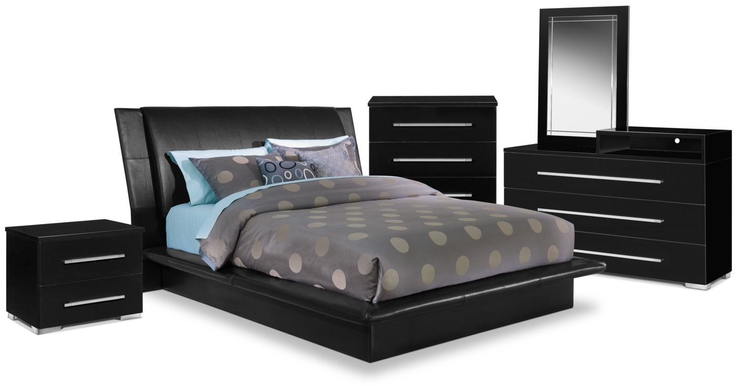 Dimora Piece Queen Upholstered Bedroom Set With Media Dresser - Hover To Zoom dimora piece queen upholstered bedroom set with media dresser - hover to zoom