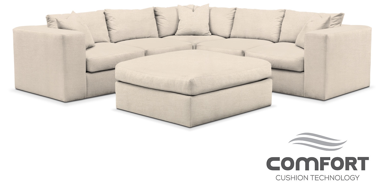 Bernhardt Leather Sofa With Nailhead Trim Brown 79 Saturn Living Room Sectional Ottoman Fine Home