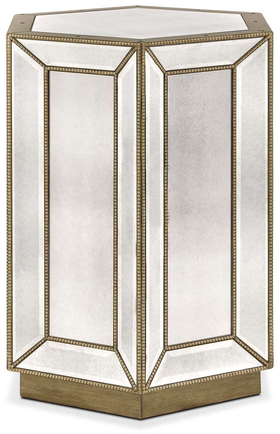 Reflection Round Dining Table Mirror Value City Furniture Click To Change Image
