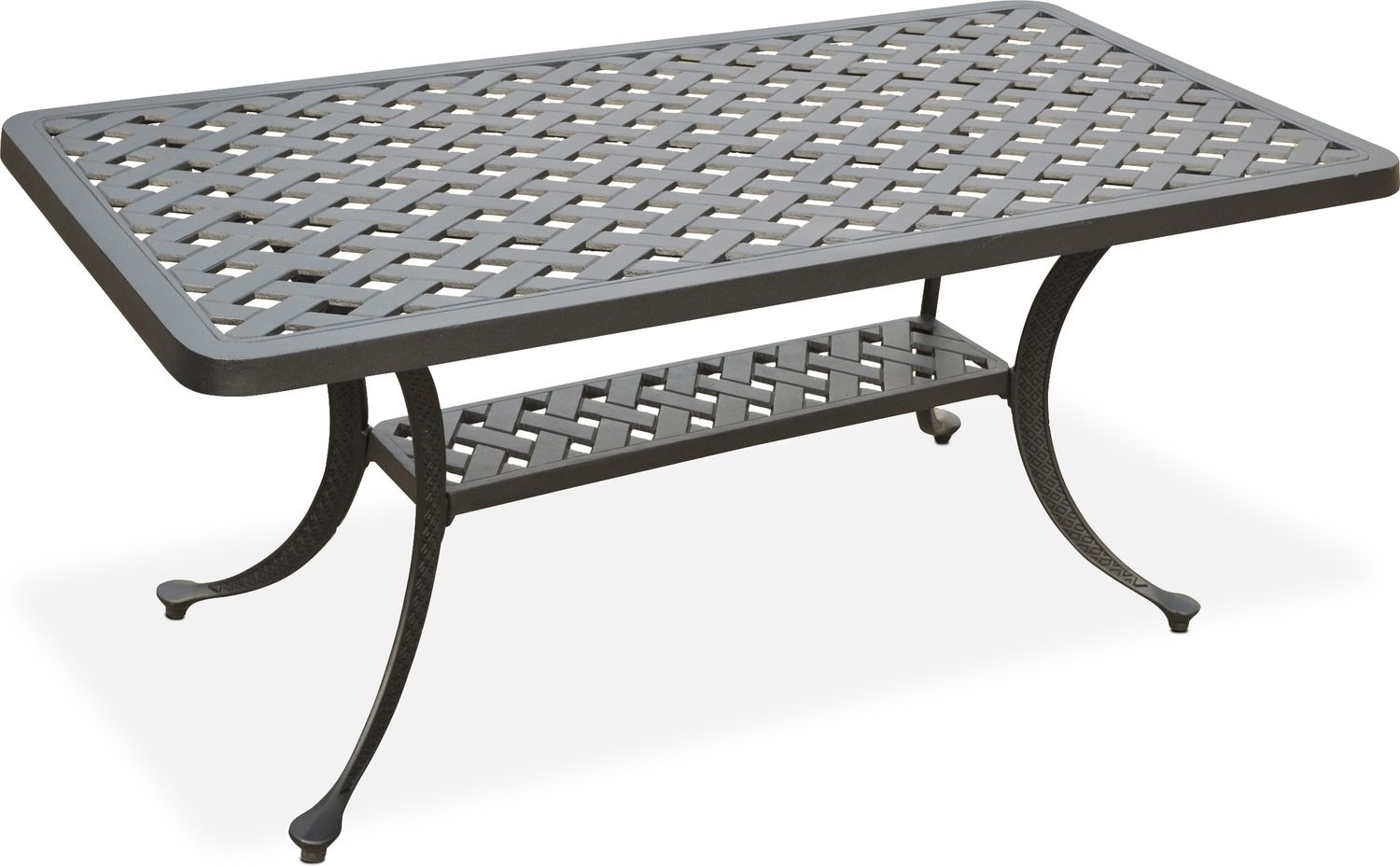 Hana Outdoor Cocktail Table - Black | Value City Furniture