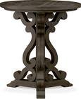 Charthouse Chairside Table - Charcoal