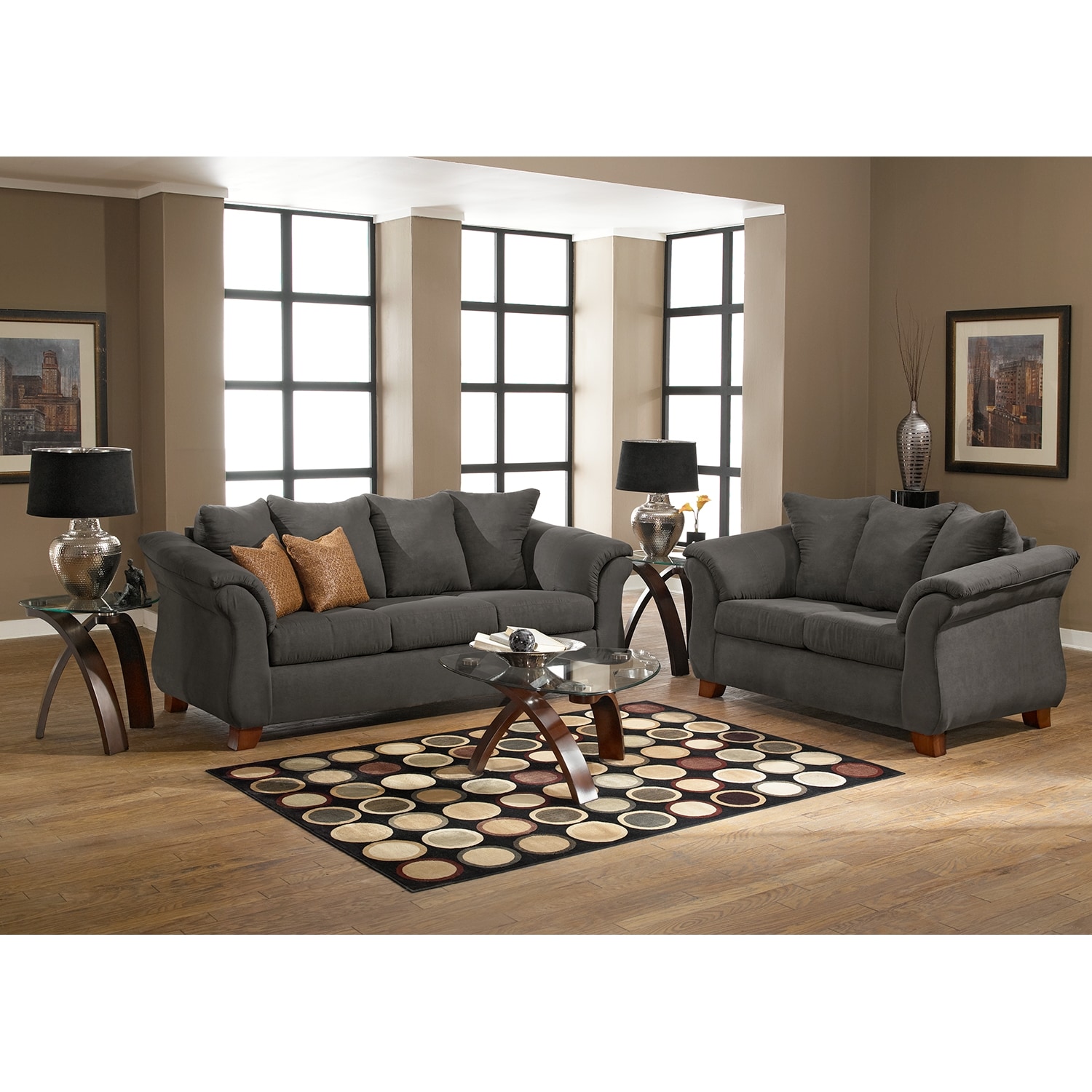 Living Room Graphite Sofa Value City Furniture 28 Ideas LRGSVCF Wtsenatesinfo