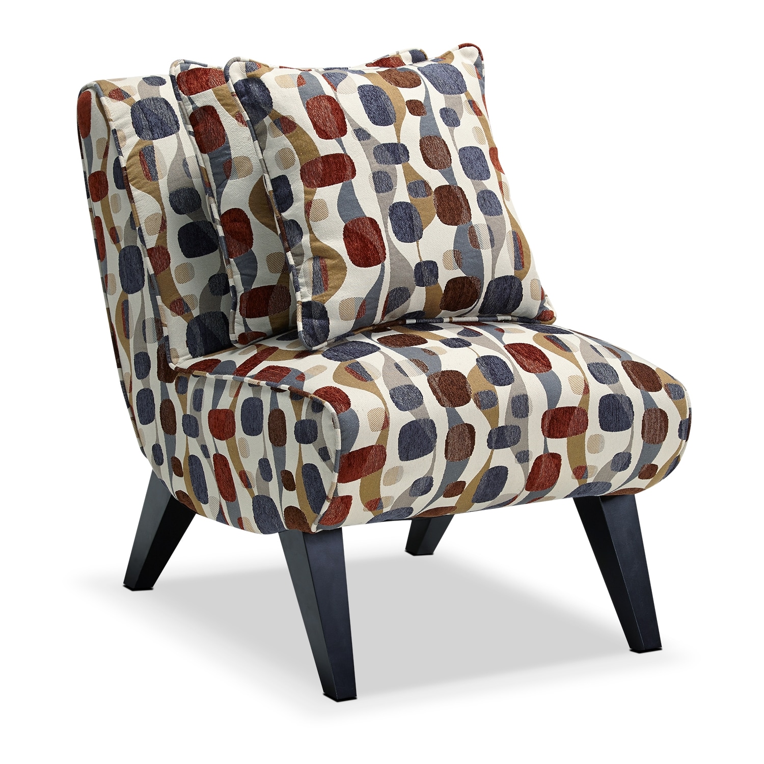 Adrian Accent Chair - Geometric | Value City Furniture and Mattresses