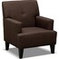 Avalon Accent Chair - Espresso | Value City Furniture and Mattresses