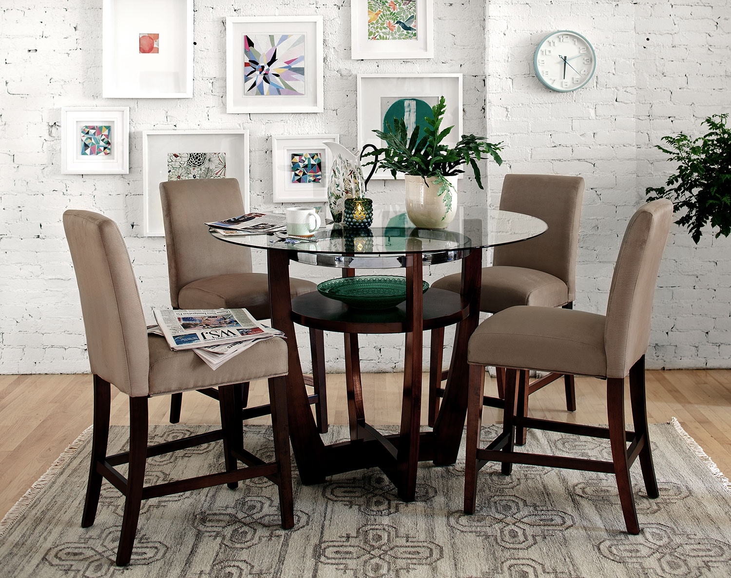 The Alcove Counter-Height Collection - Beige