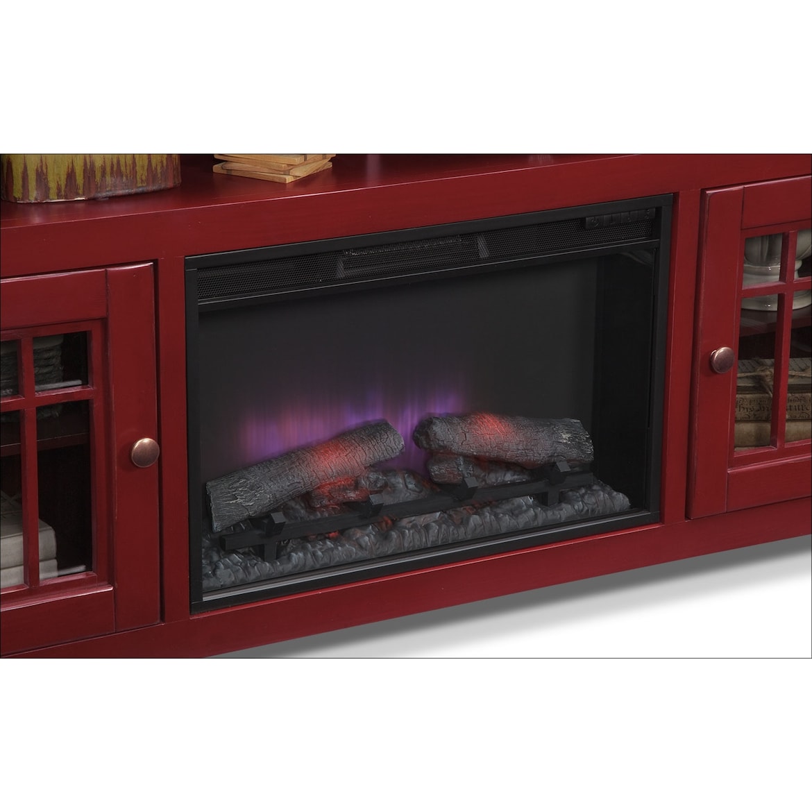 Merrick Fireplace TV Stand Value City Furniture and 