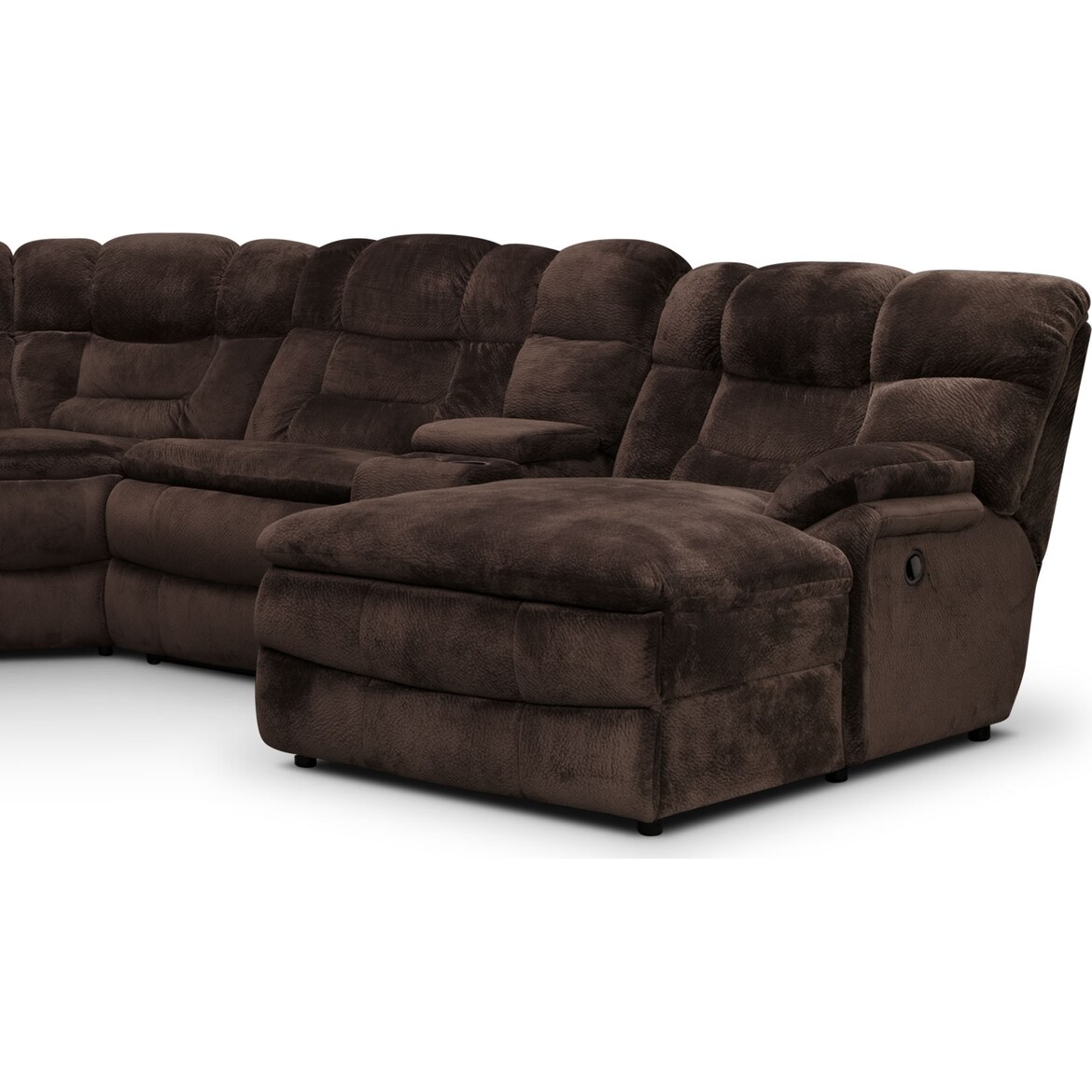 Big Softie 6 Piece Power Reclining Sectional With Chaise And 2
