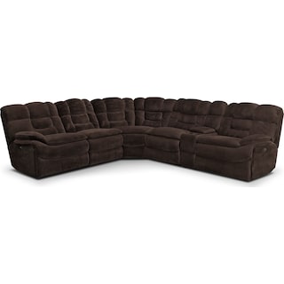 Big Softie 6-Piece Power Reclining Sectional with Right-Facing Chaise