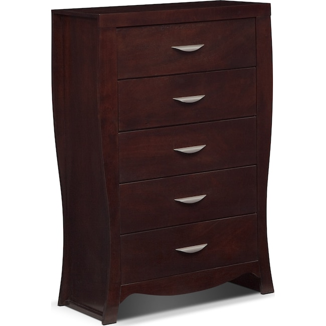 Jaden Chest Merlot Value City Furniture And Mattresses