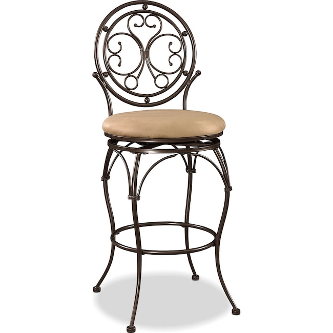 Accent and Occasional Furniture - Laurel Bar Stool - Bronze