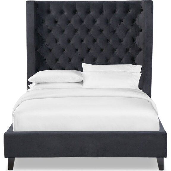 Mandarin Upholstered Bed Value City Furniture and Mattresses