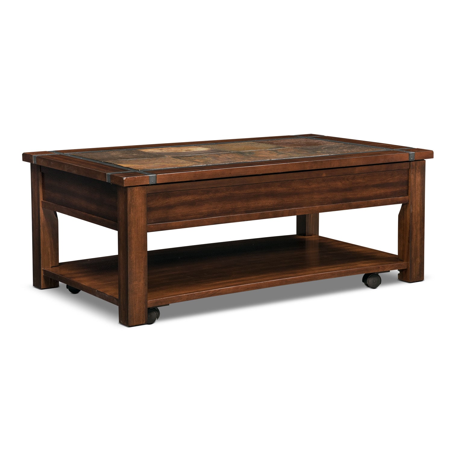 Slate Ridge Lift Top Coffee Table Value City Furniture and Mattresses