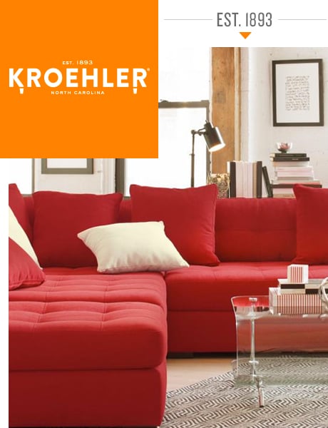 Kroehler manufactures quality furniture in the United States since 1893.