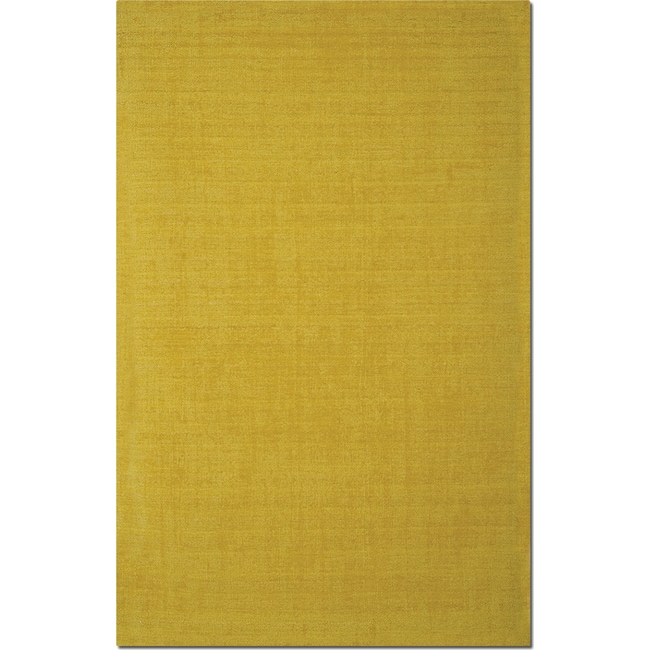 Rugs - Basics 5' x 8' Area Rug - Yellow