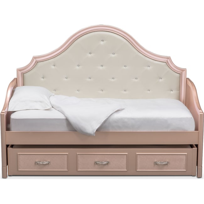 serena twin daybed with twin trundle | value city furniture and