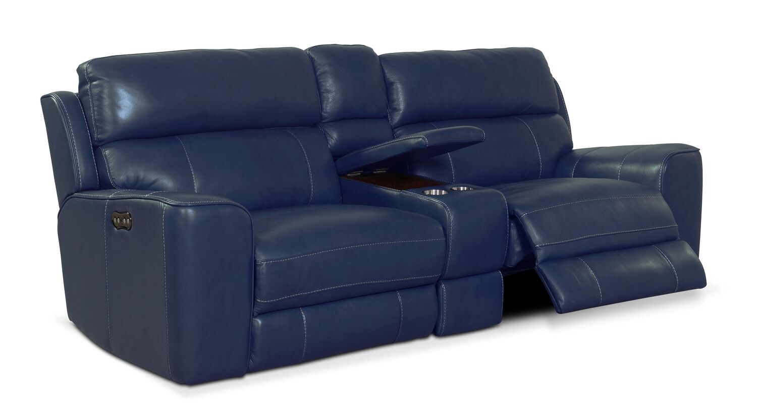 Newport 3 Piece Reclining Sofa With Console