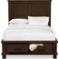 Tribeca Queen Storage Bed w/ 4 Underbed Drawers - Tobacco | Value City