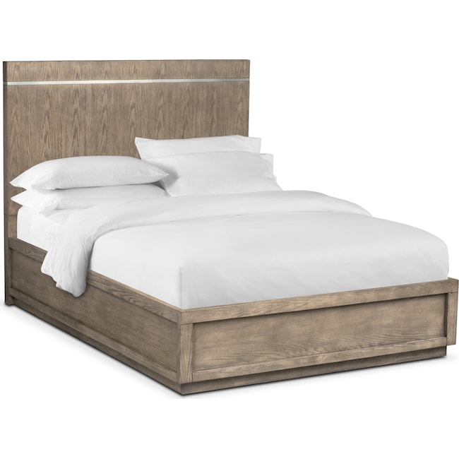 Gavin King Bed Graystone Value City Furniture and Mattresses