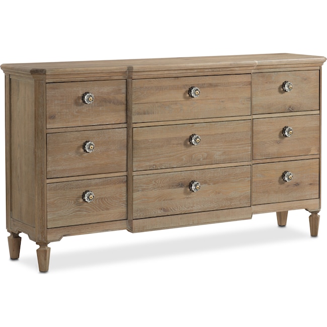 Bedroom Furniture - Regents Park Dresser - Oak