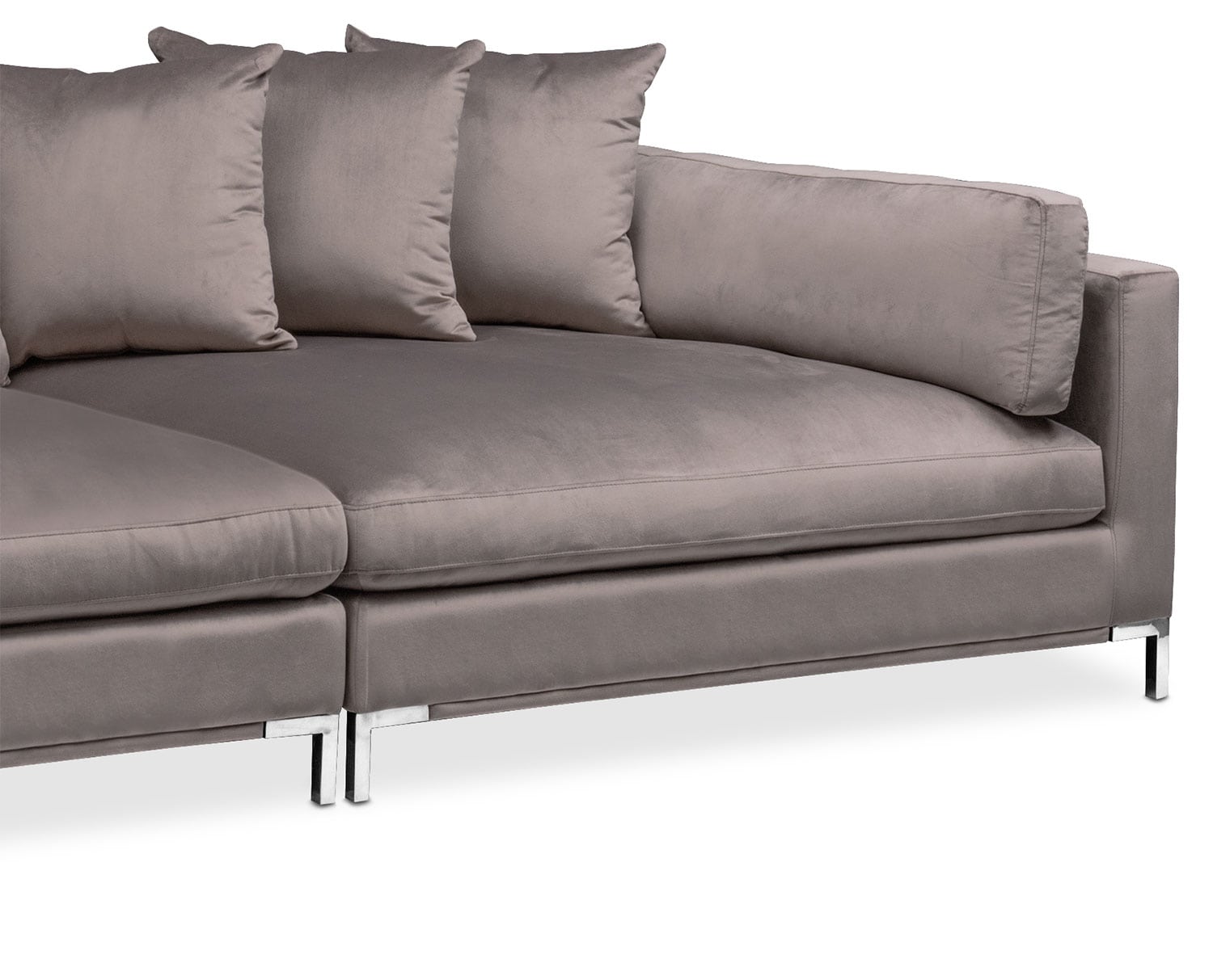 Moda 2Piece Sofa Oyster Value City Furniture and Mattresses