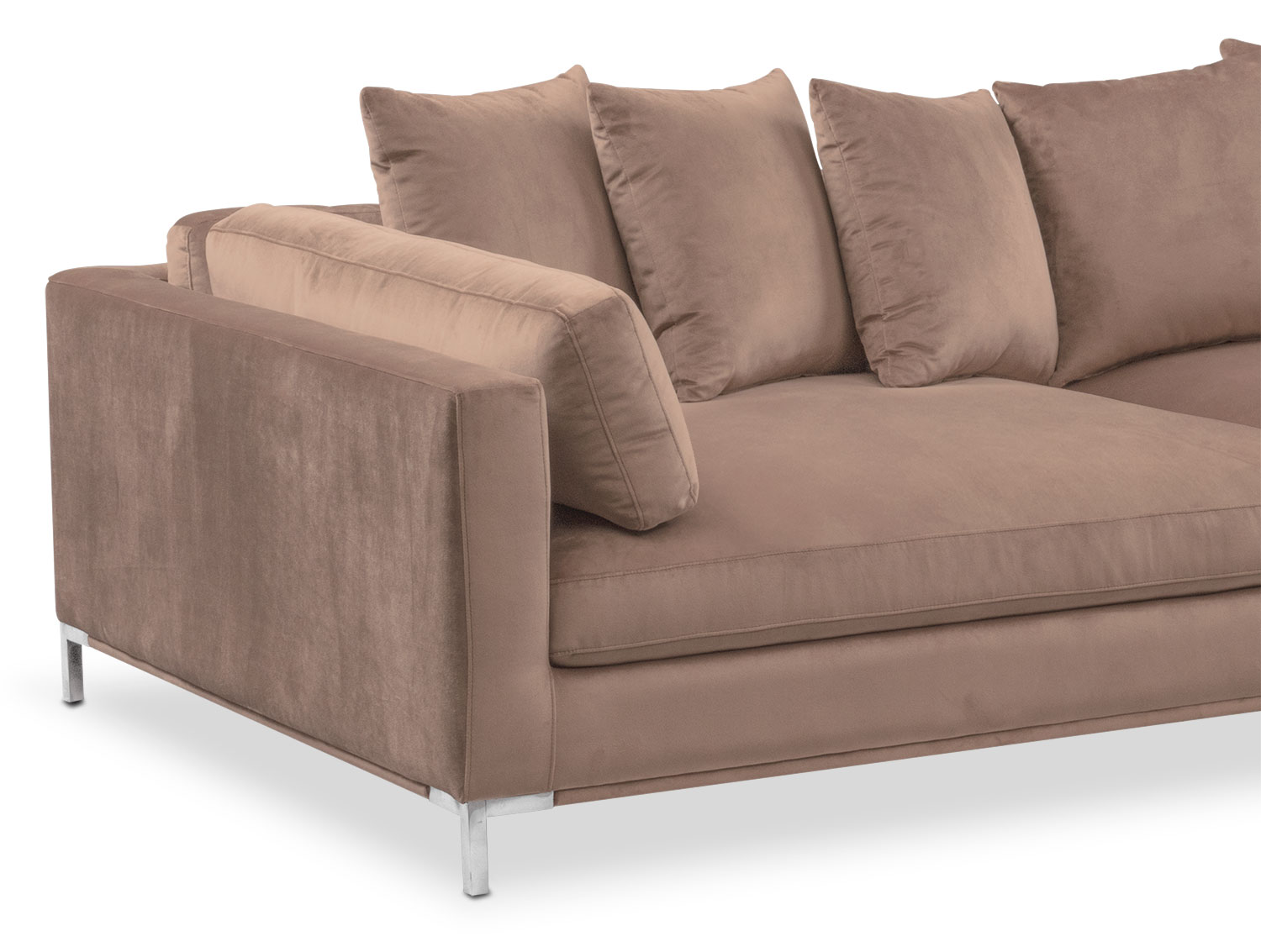 Moda 2Piece Sofa Mushroom Value City Furniture and Mattresses