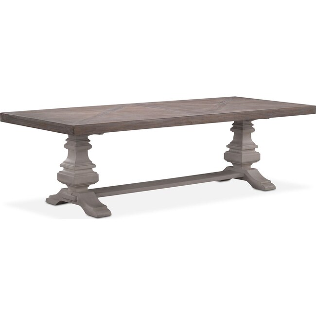 Dining Room Furniture - Lancaster 104" Wood Top Table