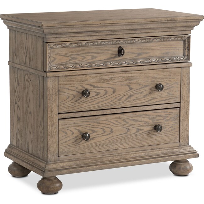 Bedroom Furniture - Langham 3-Drawer Nightstand