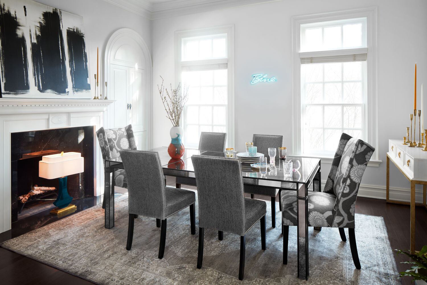 Irvine Side Chair Graphite Value City Furniture and Mattresses