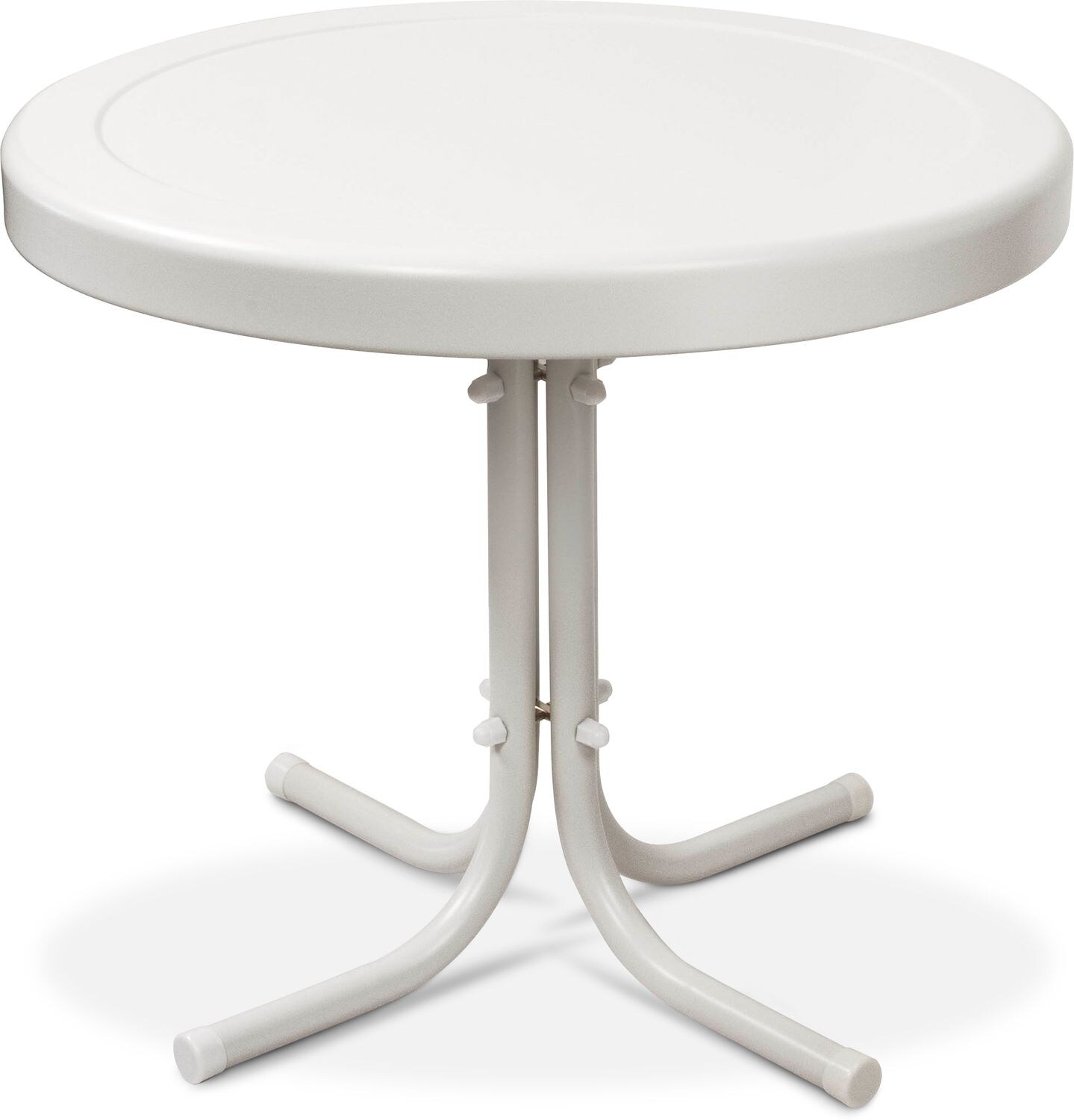 Apollo Outdoor Side Table White Value City Furniture And Mattresses Outdoor Furniture Apollo Side Table White