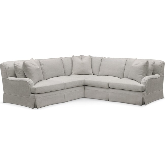 Living Room Furniture - Campbell 2-Piece Small Sectional