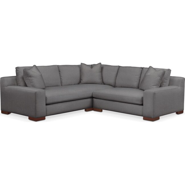 Living Room Furniture - Ethan 2-Piece Small Sectional