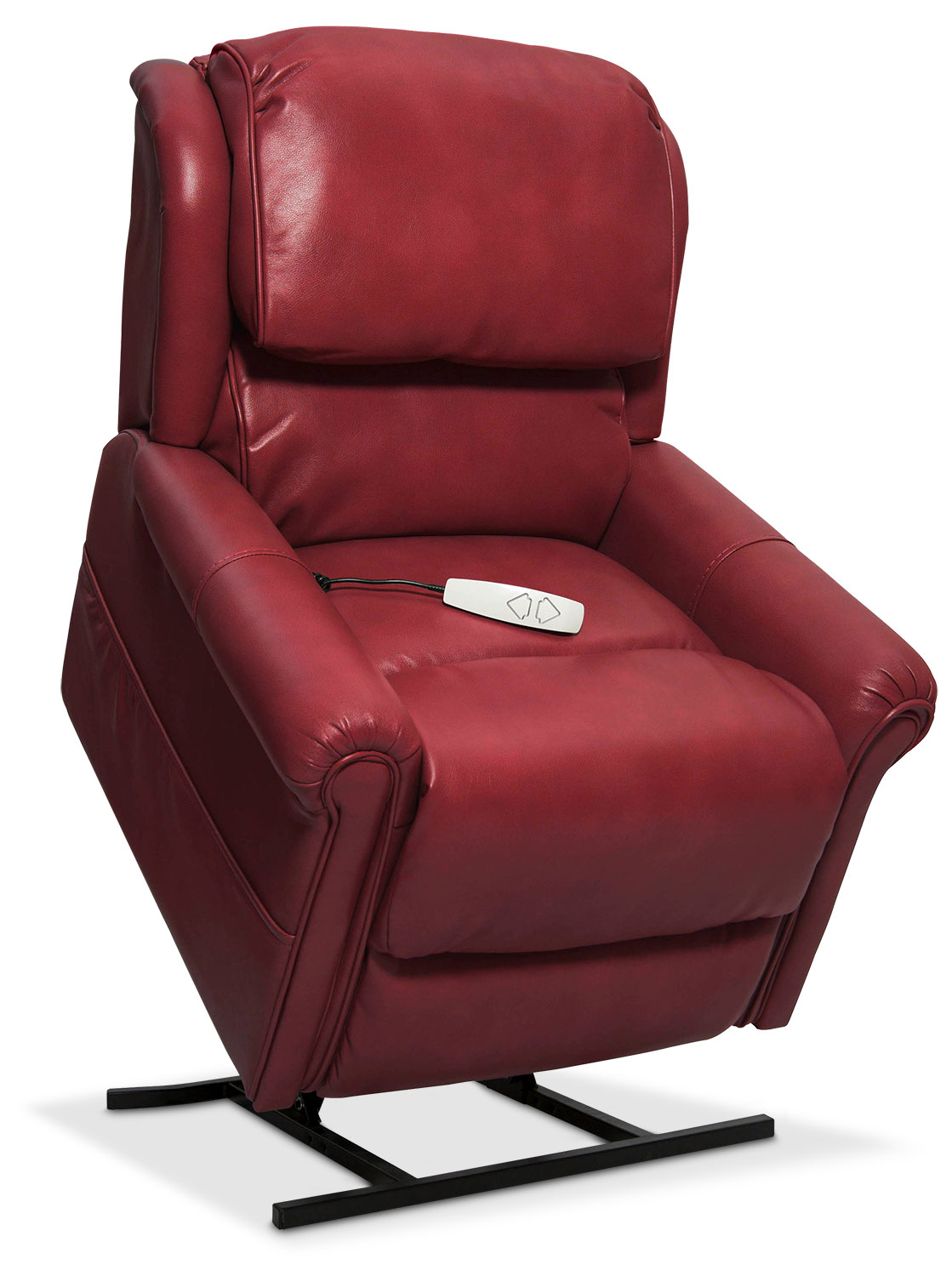 Grace Power Lift Recliner Red Value City Furniture and Mattresses