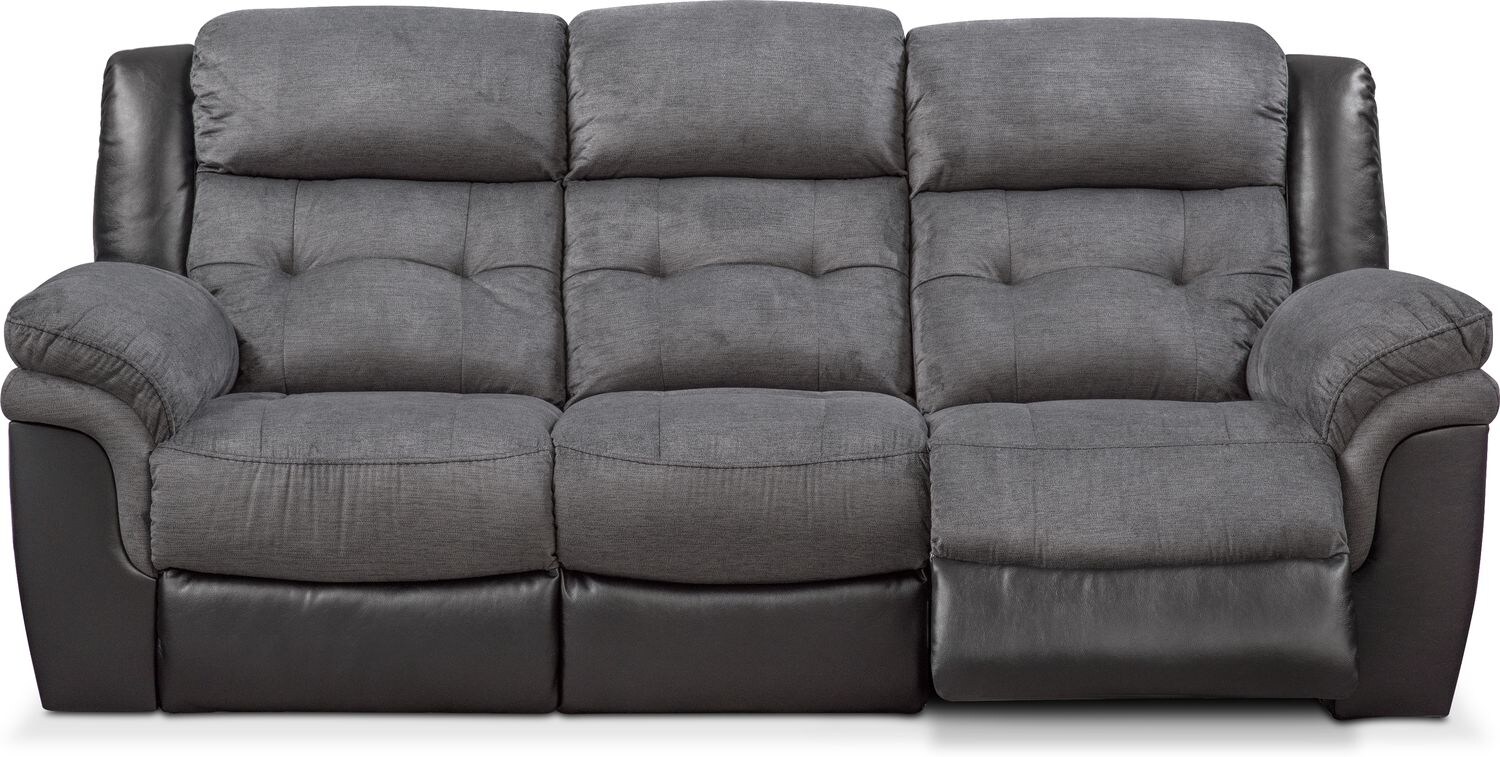 Tacoma Manual Reclining Sofa Value City Furniture And Mattresses Click To Change Image