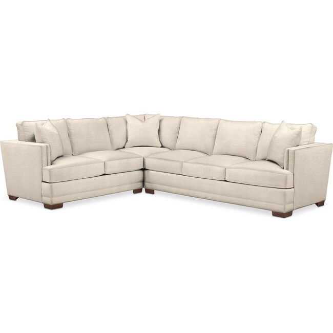 Living Room Furniture - Arden 2-Piece Large Sectional