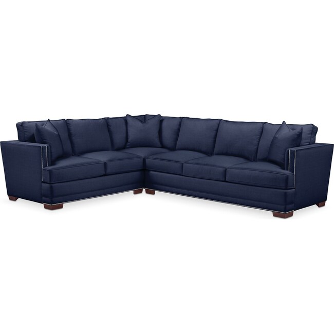 Living Room Furniture - Arden 2-Piece Large Sectional