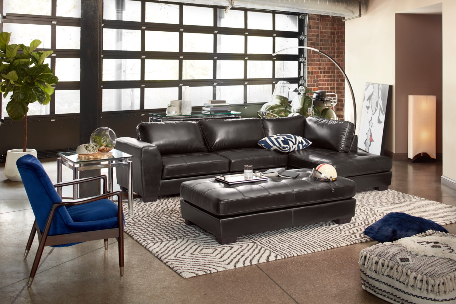 The Santana Collection Black Value City Furniture And Mattresses The Santana Collection Black