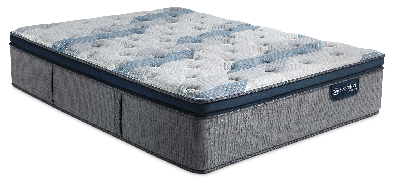 icomfort blue fusion 300 plush pillow top