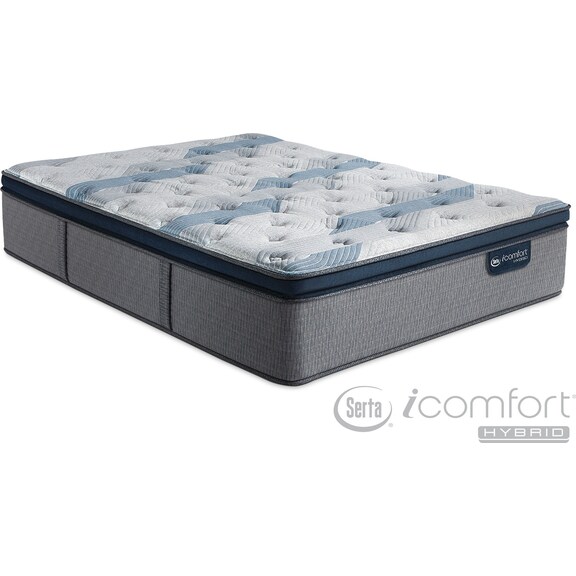 icomfort blue fusion 300 plush pillow top