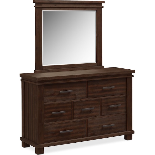 Bedroom Furniture - Tribeca Youth Dresser and Mirror