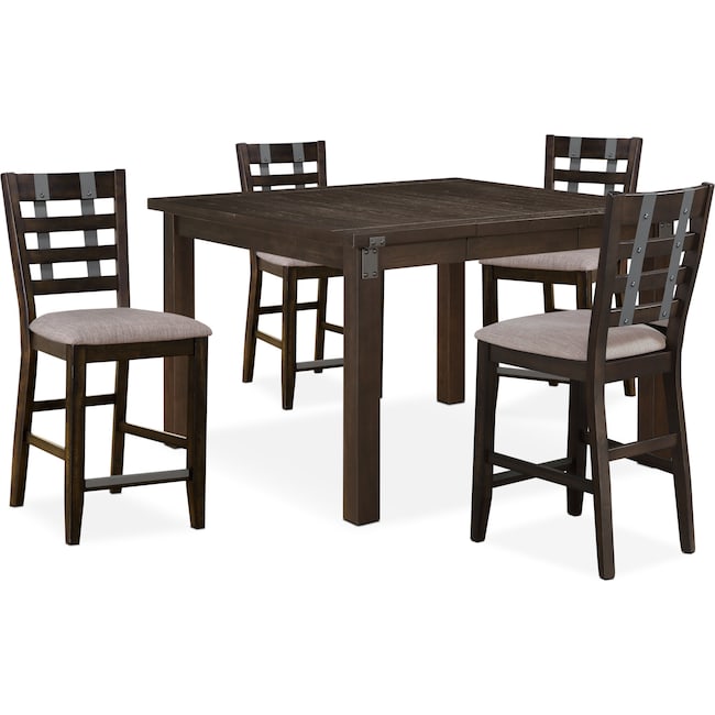 Dining Room Furniture - Hampton Counter-Height Dining Table and 4 Stools