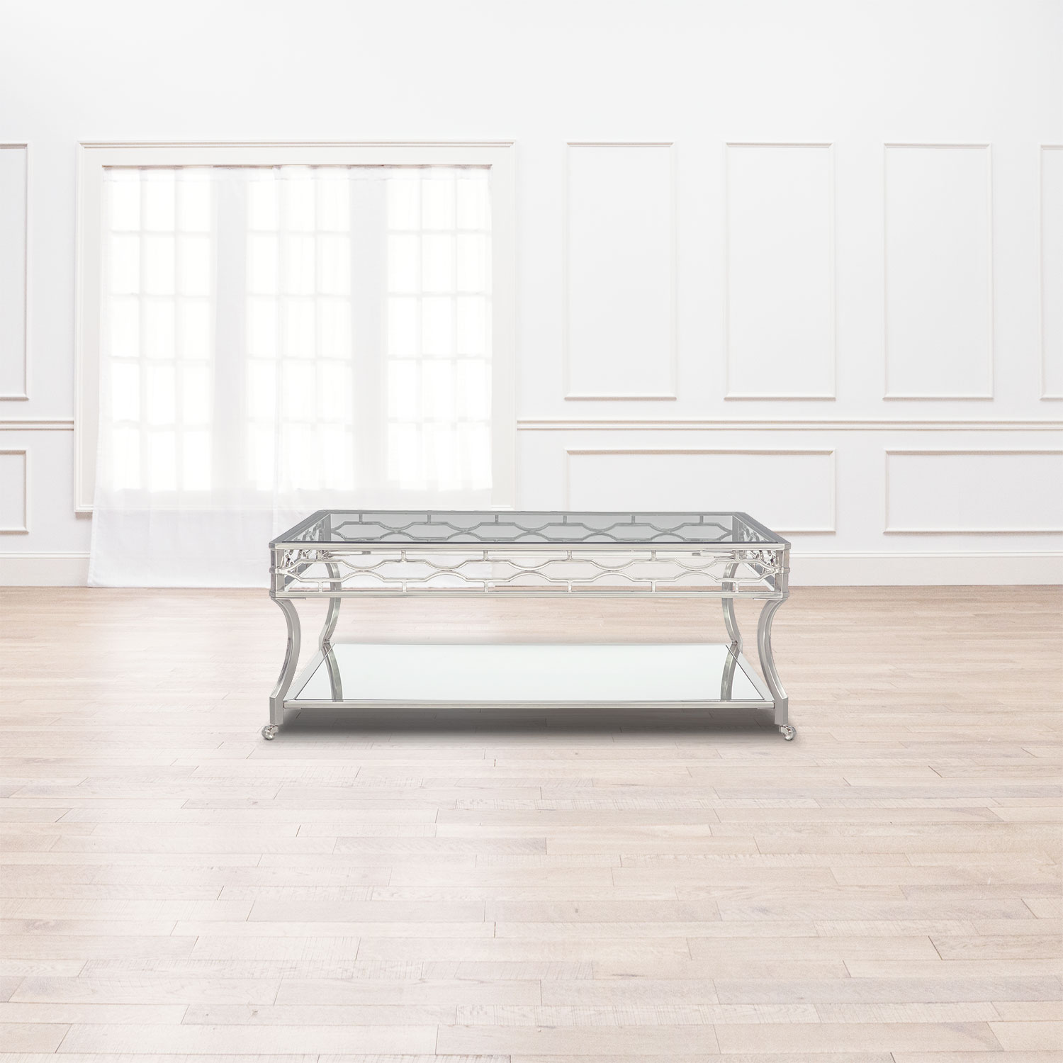 Galleria Cocktail Table Chrome